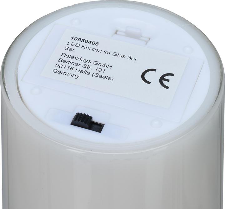 Actual product image Relaxdays 3x LED lights (3 x)