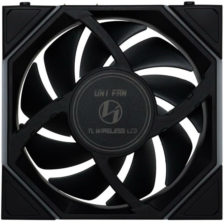 Lian-Li UNI FAN TL Wireless LCD Lüfter, ARGB, PWM, 3er-Pack inkl. Controller - Reverse Blade, 120mm (120 mm, 1 x)