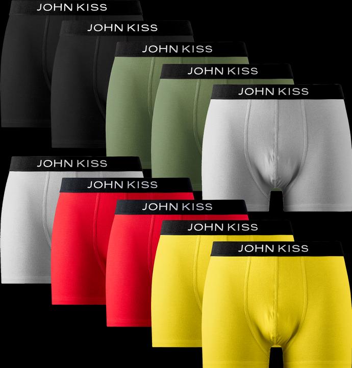 John Kiss Boxershorts Mike 10er-Pack