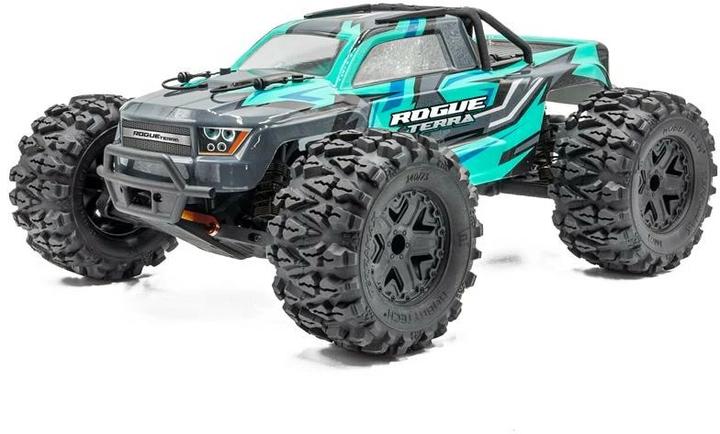 Immagine prodotto Hobbytech Monster Truck Rogue Terra Brushless Verde, ARTR, 1:10 (ARR Quasi lettura a corredo)