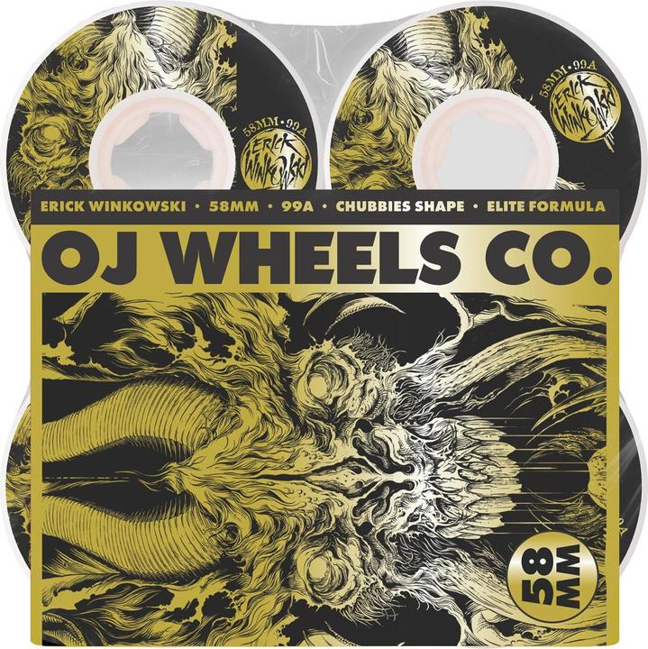 Actual product image Oj`s 99A Hardline Elite Chubbies Primeval (58 mm)
