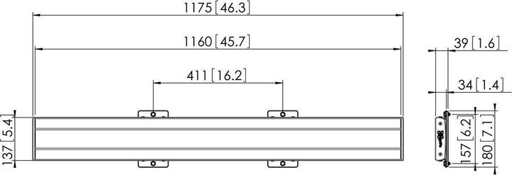 Produktbild Vogels PFB 3411 ADAPTER BAR (Adapter- / Montageplatten)