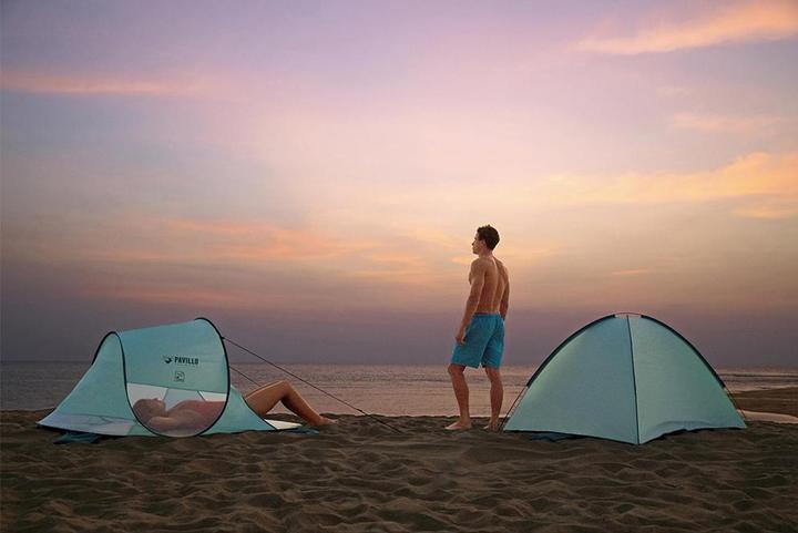 Actual product image Bestway 68107 Beach tent (beach tent, 1.12 kg, 2 persons)