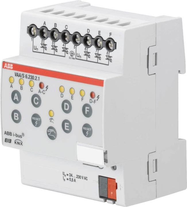 Actual product image ABB VAA/S6.230.2.1Valve.-act 6f,230V,R VAA/S6.230.2.1 (Heating actuator)