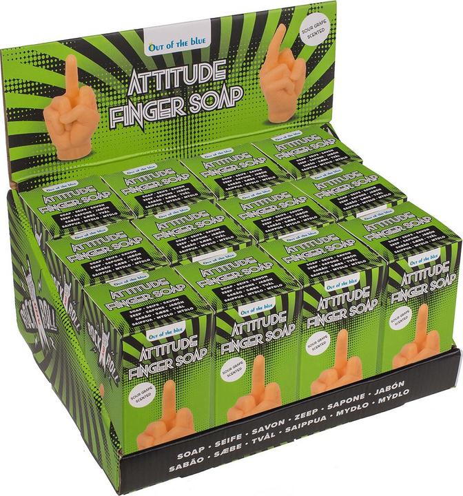 Actual product image Accentra Middle finger (Hard soap, 150 ml)