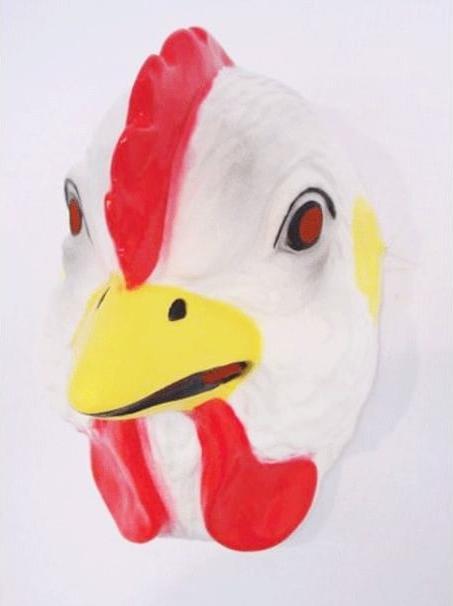 Image du produit Festartikel Müller Masque de poulet, Pvc