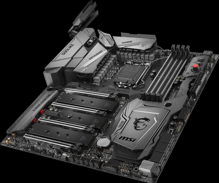 Immagine prodotto MSI Z370 Godlike Gaming (LGA 1151, Intel Z370, E-ATX)