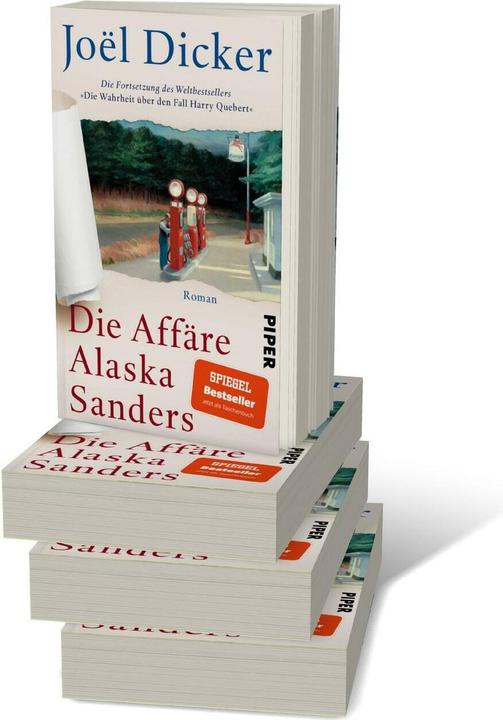 Produktbild Die Affäre Alaska Sanders (Deutsch, Amelie Thoma, Joël Dicker, Michaela Messner, 2024)