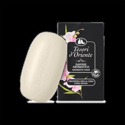 Tesori d'Oriente Savon aromatique Orchidée de Chine 125g (Savon liquide)