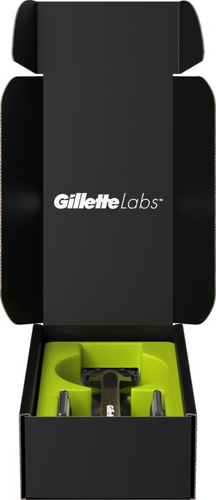 Actual product image Gillette Labs Gold Systemklingen 3er + Handstück Online Versandvariante Rasierklingen+Handstück (1 x)