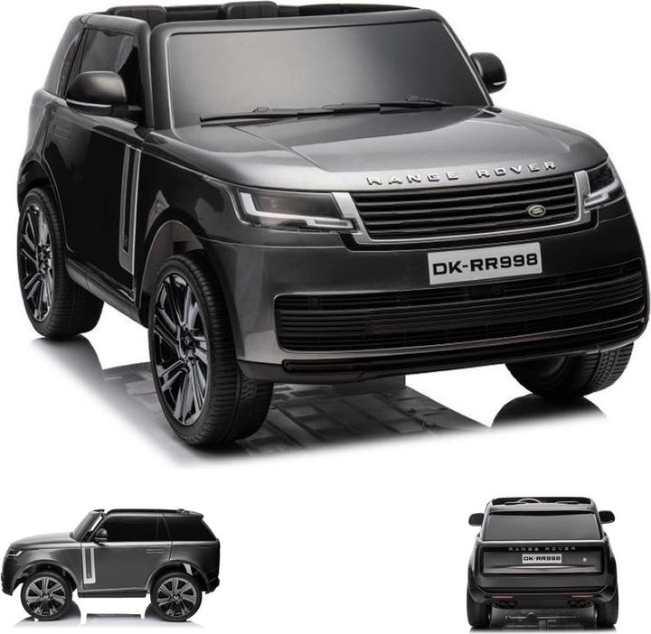 Es-toys Kinderfahrzeug - Elektro Auto "Land Rover Range Rover" 2 Sitzer - 12V14AH, 4 Motoren-Ledersitz (12 V)