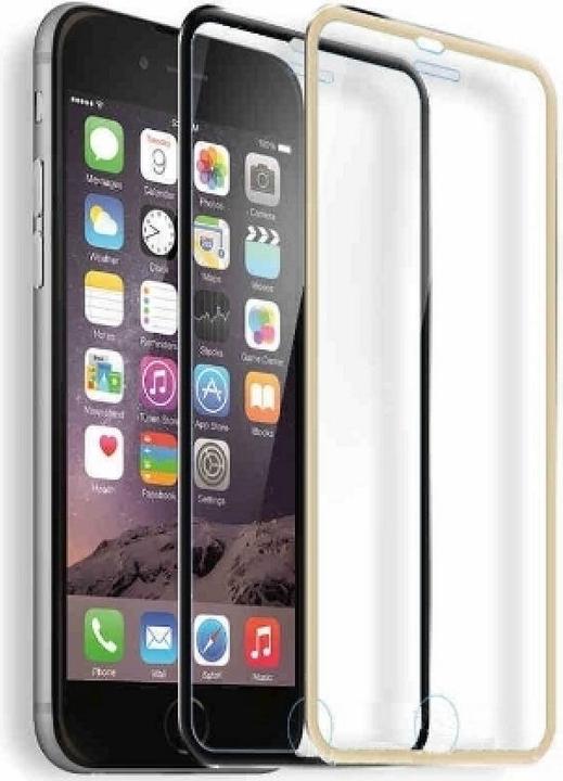 G-Case iPhone 8 Plus 3D Screen Protector Aluminium Frame (1 Stück, Apple iPhone 8 Plus)