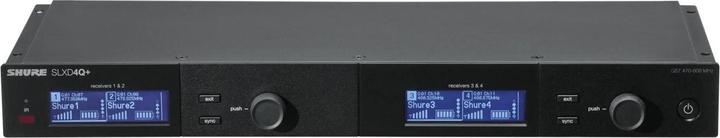 Actual product image Shure SLXD4Q+E=-G65 - Odbiornik poczwórny cyfrowy (470-606 MHz)