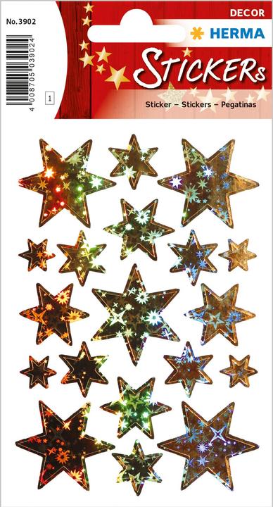 Actual product image HERMA Sticker stars