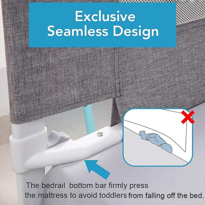 Image du produit Sehrgo Barrière de lit pour enfant/bébé (190 cm)