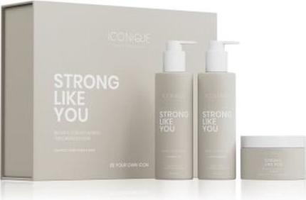 Image du produit Iconique Professional Strong Like You Set Repair & Strengthening Shampoo Conditioner Mask (Set soin capillaire)