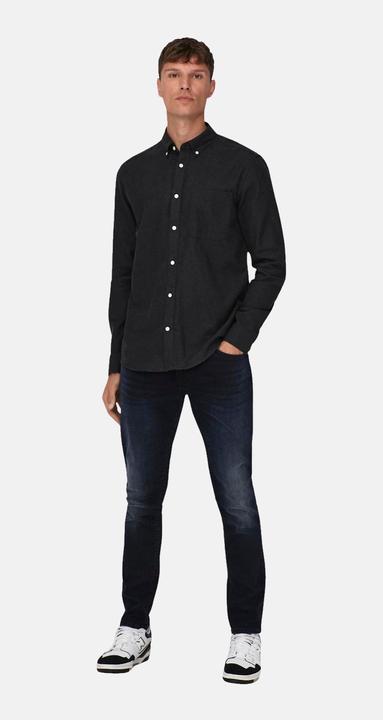 Immagine prodotto Only & Sons Camicia a maniche lunghe a tinta unita (S)