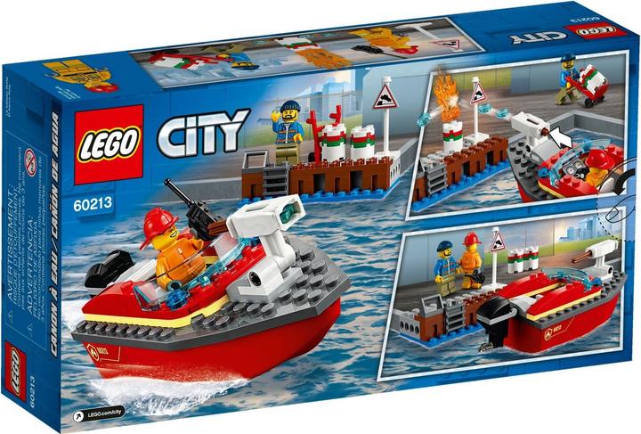 Produktbild LEGO Feuerwehr am Hafen (60213, LEGO City)
