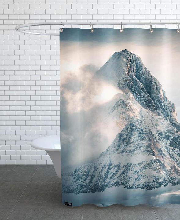 Produktbild Juniqe Silver Linings by @noberson - Berge (150 x 200 cm)