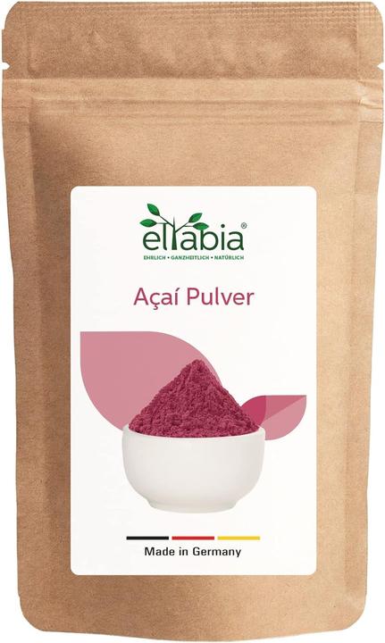 Eltabia Acai Pulver in Rohkost-Qualität | 100% rein ohne Zusatzstoffe und Vegan (Pulver, 200 g)