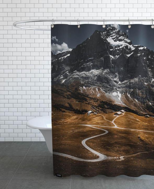 Produktbild Juniqe Long Way to the Top - Berge (150 x 200 cm)