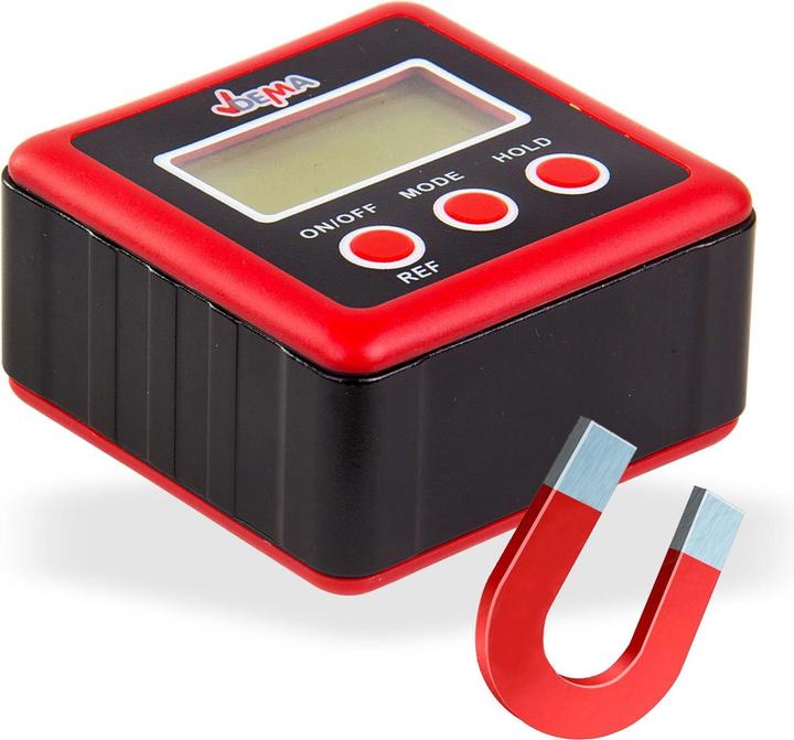 Produktbild Dema Digitale Wasserwaage mit Winkelmesser LCD Display (5.80 cm)
