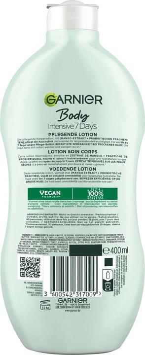 Produktbild Garnier Intensiv 7 Tage (Körpermilch, 400 ml)