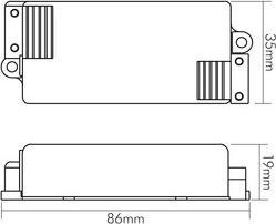 Actual product image Nobile LED Dimmer TS univer LED Dimmer TS universal LEDDIMMERTSUNIV