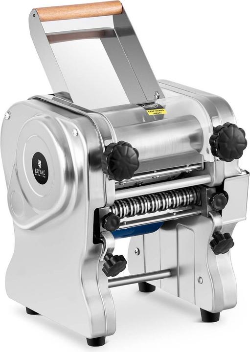 Produktbild Royal Catering Nudelmaschine elektrisch Pastamaker 16 cm Pastamaschine 1 - 14 mm Nudeln 550 W