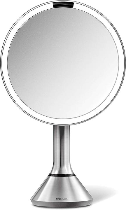 Simplehuman Miroir de courtoisie avec capteur Touch control (25.5 x 13.5 x 42.5 cm)