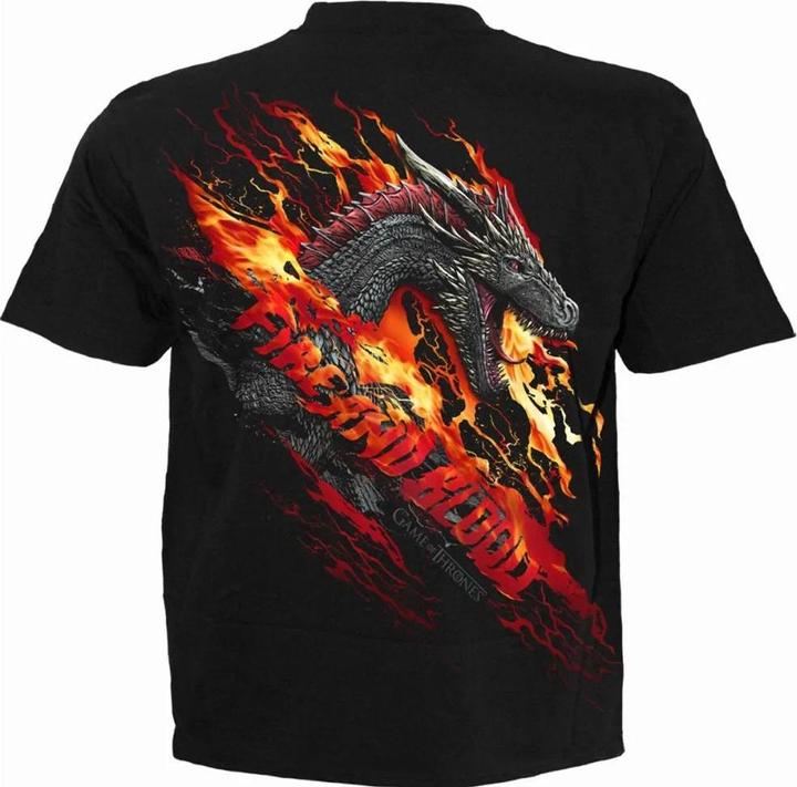 Produktbild Game of Thrones Fire And Blood TShirt (S)