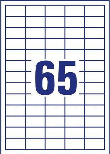 Actual product image Avery Universal labels