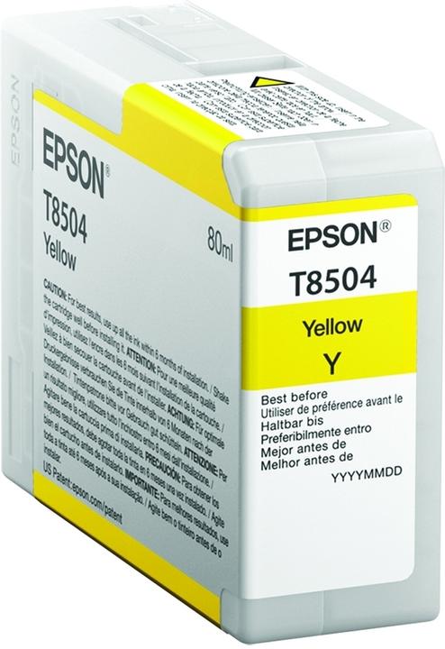 Actual product image Epson T8504 UltraChrome HD (Y)