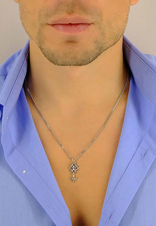 Immagine prodotto Muau Croce ugonotta (Oro bianco 750/18 carati)