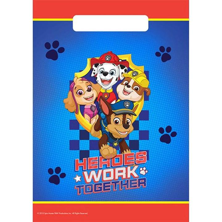 Produktbild Paw Patrol Geschenktüten Pat' Patrouille Geburtstag (Geschenktüte, 8 x)