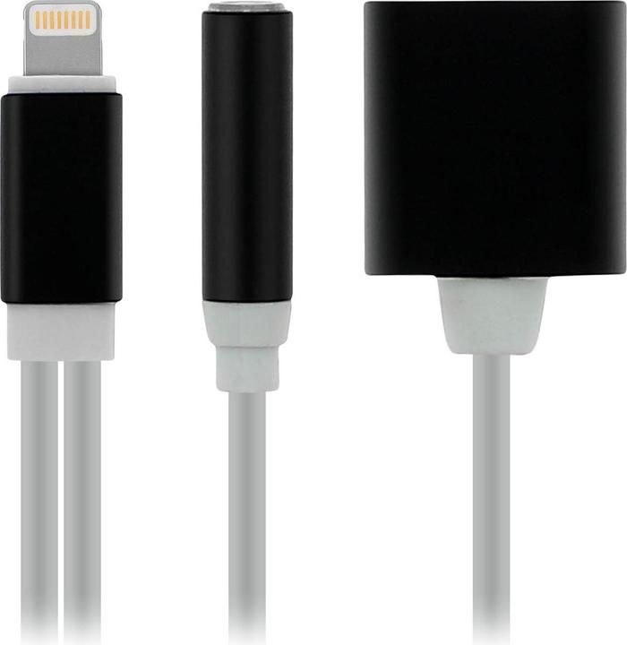 Actual product image Avizar Lightning Audio & Charging Adapter (Lightning, Lightning)