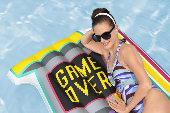 Actual product image Bestway Aqua Arcade air mattress