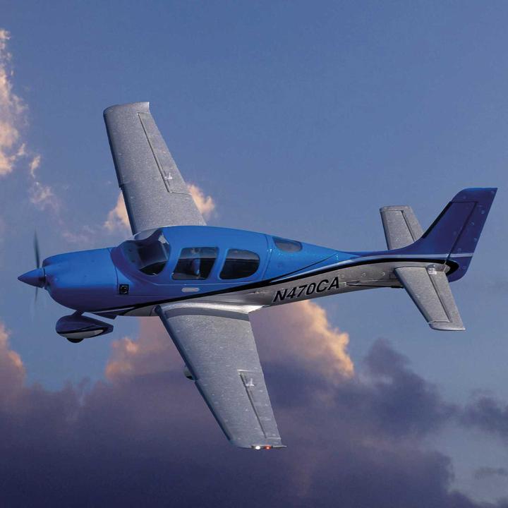 Actual product image E-Flite FLIEGER UMX Cirrus SR22T 732mm BNF BNF Basic mit AS3X und SAFE Select (Multi motor)