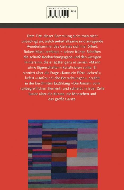 Immagine prodotto Nachlass zu Lebzeiten (Tedesco, Robert Musil, 2023)