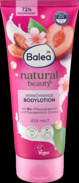 Produktbild dm Balea Natural Beauty Bodylotion Pflaume Mandelmilch (Körperlotion)