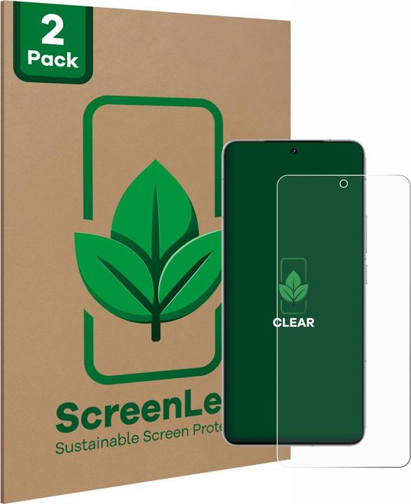 Image du produit ScreenLeaf Film de protection durable Protection d'écran Film clair transparent (2 pièce(s), Vivo IQOO)