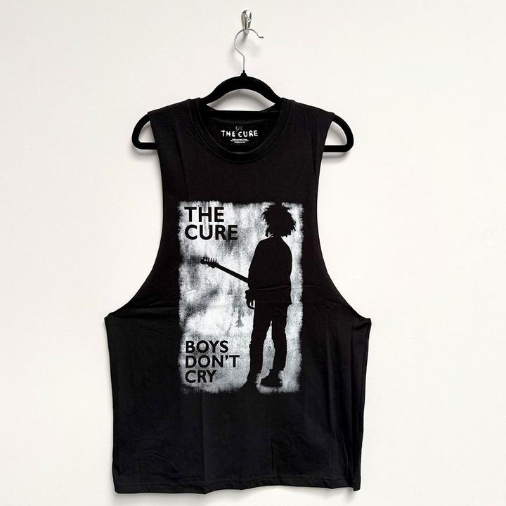 Actual product image The Cure Boys Don't Cry B&W (Black) Vest (M)