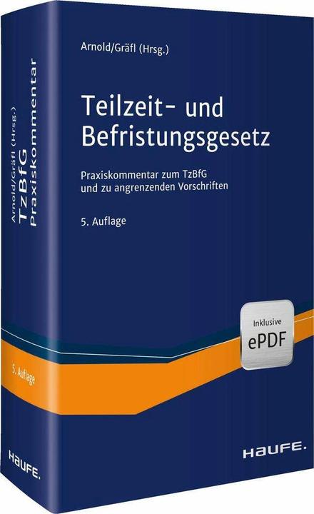 Image du produit Teilzeit- und Befristungsgesetz (Allemand, Manfred Arnold, 2021)