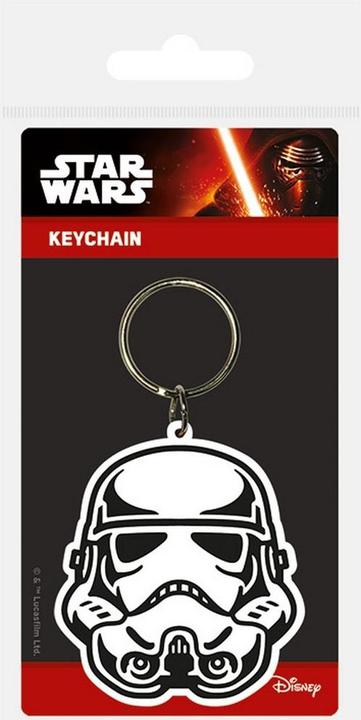 Actual product image Star Wars Rubber Keychain Storm Trooper