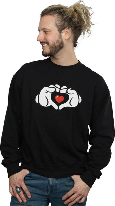 Produktbild Disney Mickey Mouse Heart Hands Sweatshirt (4XL)