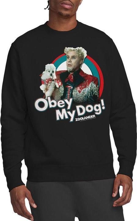 Immagine prodotto Zoolander Obey My Dog Felpa Adulto Unisex (S)