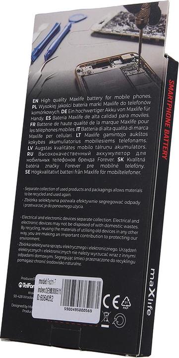 Image du produit Maxlife batterie pour Xiaomi Redmi 7 / Redmi Note 8 / 8T BN46 4000mAh