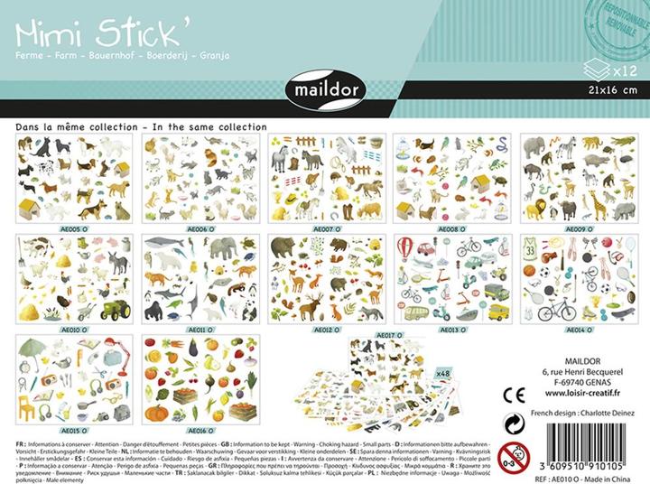 Actual product image Maildor Sticker Pack