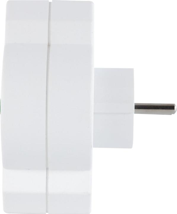 Produktbild REV Steckdosenadapter 3-fach mit Überspannungsschutz, weiss (CEE 7/3, CEE 7/16, 3 x)
