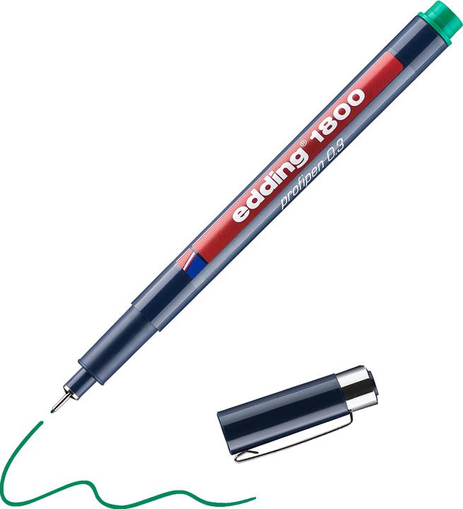 Image du produit Edding Machine d'étirage de fibres Profipen 1800 (Vert, 1 x)